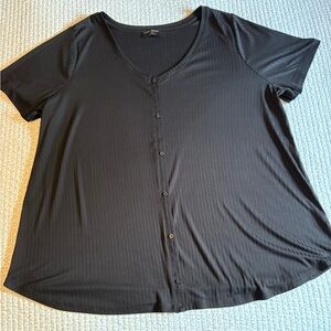 Lane Bryant Short Sleeve Blouse